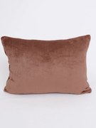 Obliečka na vankúš mikroplyš 50 × 70 cm – Laura mocha mousse