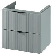 Cersanit Tirso, závesná skrinka pod umývadlo 594x447x572 mm, zelená matná, S1015-015