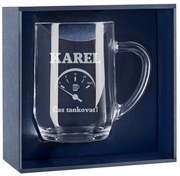 Pieskovaný polliter na pivo Čas tankovať