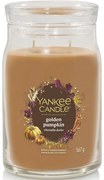 Yankee Candle Vonná sviečka veľká Signature Golden Pumpkin, 567 g, L