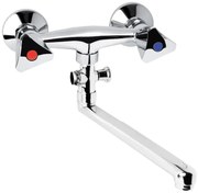 Mereo Mereo, Nástenná batéria do byt. jadra, Kasia, ramienkom 300 mm, bez příslušenstva, chróm, MER-CBS60203