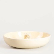 Dekoračný tanier NAWO 750793 krémový