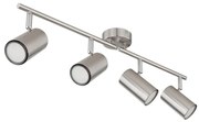 Globo 57914-4N - Bodové svietidlo ALLVI 4xGU10/25W/230V chróm
