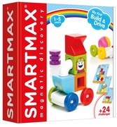 SmartMax - Moja prvá magnetická stavebnica s autom 2v1