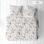 KREPOVÉ OBLIEČKY KORALOVE 140X200 CM, 1KS 70X80 CM KVETY