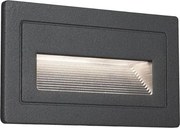 Paulmann 94383 - LED/4W IP44 Vonkajšie vstavané svietidlo LONG 230V