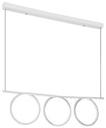 Závesné LED svietidlo Loop, 1x LED 60w, 3000k, w