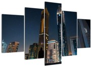Obraz nočného mesta (150x105 cm)