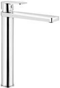 Aqualine Aqualine, DAPHNE stojánkova umývadlová batéria vysoká bez výpuste, predĺžená hubica,chrómová, DH601