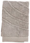 Sivobéžový froté bavlnený uterák 30x30 cm Time – Zone