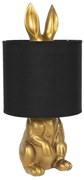 Black & Gold Rabbit svietidlo Ø20*42