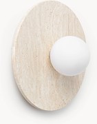 Nástenné a stropné svietidlo z travertínu Cehlani