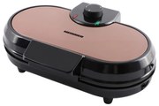 Heinner HWF-1000CR - Vaflovač 1000W/230V čierna/ružové zlato