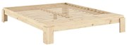 Dvojlôžková posteľ z borovicového dreva s roštom v prírodnej farbe 180x200 cm Layers – Karup Design