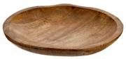 InDecor Dekoračná tácka z mangového dreva, 25 x 25 x 4 cm, S