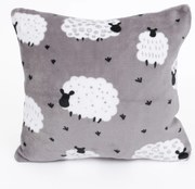 Obliečka na vankúšik mikroplyš Exclusive 40 × 40 cm - Ovečky