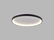 LED2 1271753D Bella Slim 78, B DIM 60 2CCT 3000K/4000K Stropné Čierne