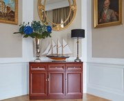 Kancelárska 3-dverová komoda so zásuvkami Elegance 120 cm