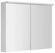 Aqualine Aqualine, KAWA STRIP Galérka s LED osvetlením 80x70x22cm, biela, WGL80S
