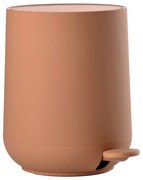 Oranžový nášľapný plastový odpadkový kôš 3 l Nova One – Zone