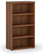 Kancelársky regál PRIMO WOOD, 800 x 420 x 1434 mm, orech