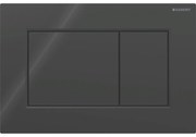 Geberit Sigma01 - Ovládacie tlačidlo SIGMA01, čierna lesklá RAL9005, 115.660.DW.1