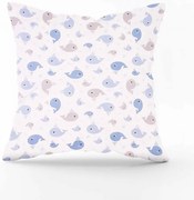 Obliečka na vankúš Rybky Veľkost obliečok: 70 x 90 cm, Zapínanie: Gombíky