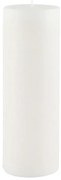 Biela sviečka Ego Dekor Cylinder Pure, doba horenia 60 h