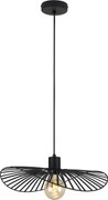 Toolight Toolight, závesné svietidlo 41cm, 1xE27, APP1840-1CP, čierna, OSW-07061