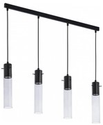 Luster na lanku LOOK GRAPHITE 4xGU10/10W/230V