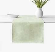 Goldea behúň na stôl malaga - zelený režný 20x120 cm