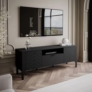 TV STOLÍK SALOME ČIERNY 160 cm