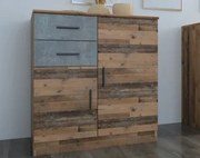 Komoda Universal, vintage optika dreva%