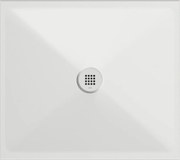 GSI GSI, Keramická sprchová vanička, obdĺžnik 90x80cm, biela mat, 46090809