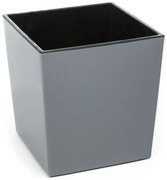 Dekorstudio Štvorcový kvetináč pod Vianočný stromček - sivý