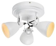 Markslöjd 108083 - Kúpeľňové bodové svietidlo FJÄLLBACKA 3xG9/20W/230V IP44 biela