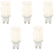 Sada 5 inteligentných LED žiaroviek G9 2,5 W 250 lm 2700 K