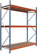 Kovový regál LONGSPAN 200x150x60-3-DTD