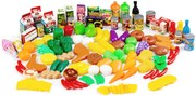 MULTISTORE Detská kuchynská sada potravín 120 ks – ovocie a zelenina