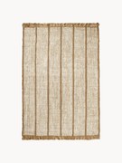 Ručne tkaný koberec z juty so strapcami Athens