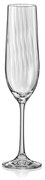 Crystalex Poháre na sekt WATERFALL 190 ml, 6 ks