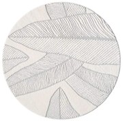 Koberec Lounge 0629 sivý kruh