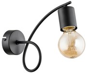 Nástenné svietidlo TANGO 1xE27/15W/230V čierna