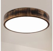 Brilagi - LED stropné svietidlo CARVALHO SMOKEY LED/36W/230V dub priemer 47,5 cm