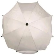 NEW BABY Slnečník na kočík svetlo sivý