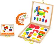 Magnetické puzzle v kufríku Viga 59687 42 ks
