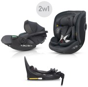 Súprava autosedačky EasyGo Buz Xtd Pro a Buz Pro Body 2 v 1 Granito