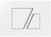 Tlačidlo S 707 alpská biela 16.707.01