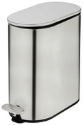 Pedálový odpadkový kôš z nehrdzavejúcej ocele v matne striebornej farbe 5 l Collungo – Wenko