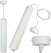 ECOLIGHT GU10 biela LED trubicová závesná lampa